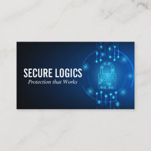 Cyber Lock Teknisk säkerhet Visitkort