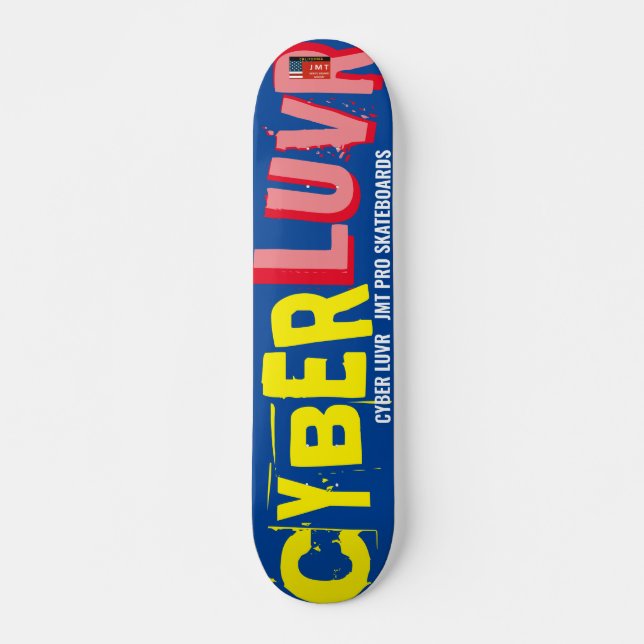 CYBER LUVR JMT 7 3/4" Skateboard Deck (Framsida)