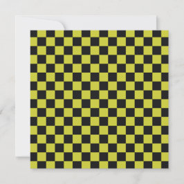 Cyber lyme checkerboard pattern tack kort
