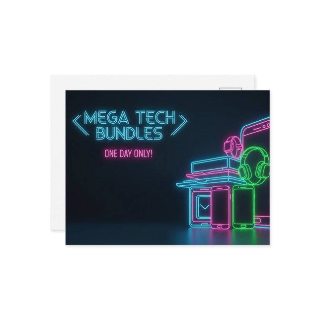 Cyber Måndag Vykort (Fram/Back In Situ)