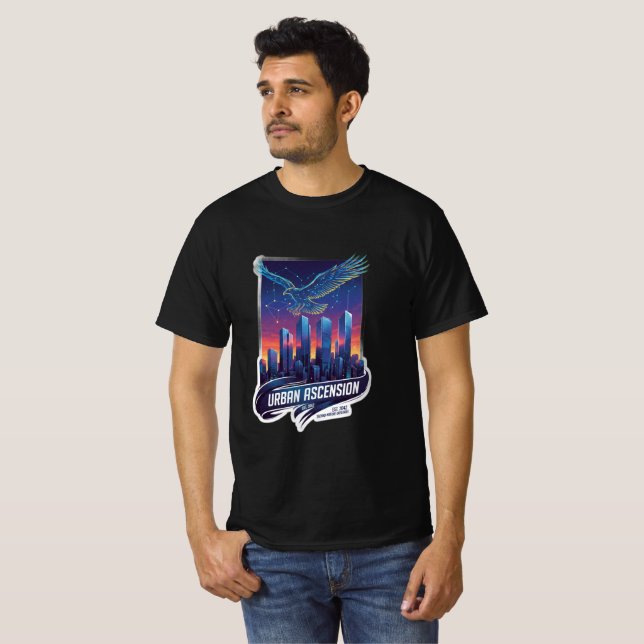 Cyber-Nature Vector T Shirt (Hel framsida)