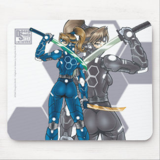 Cyber Ninja Mousepad Musmatta