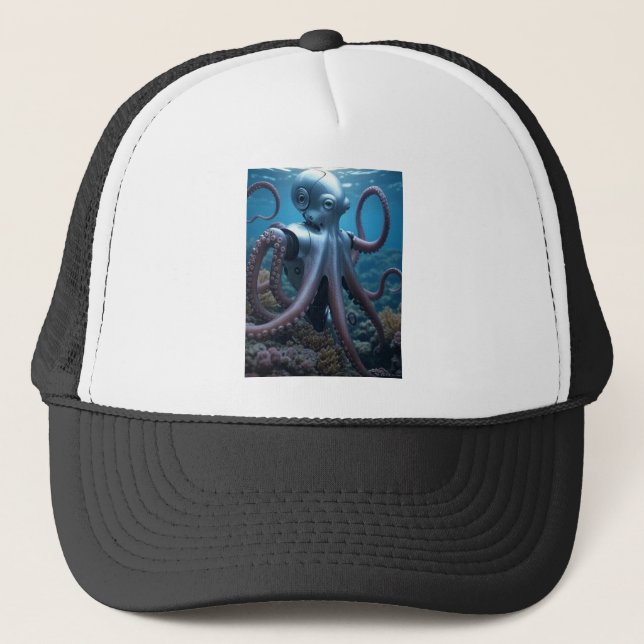 Cyber Octopus black hat Keps (Framsida)
