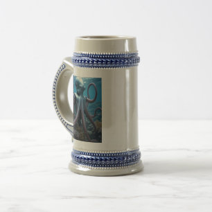 Cyber Octopus blue stein 2 sid Sejdel