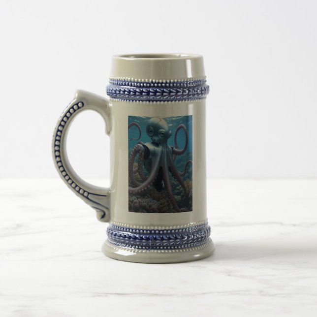 Cyber Octopus höger hand blue stein Sejdel (Vänster)