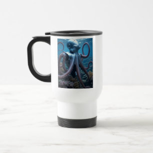 Cyber Octopus höger hand vit resemugg