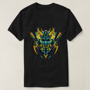 Cyber Oni Mask T Shirt