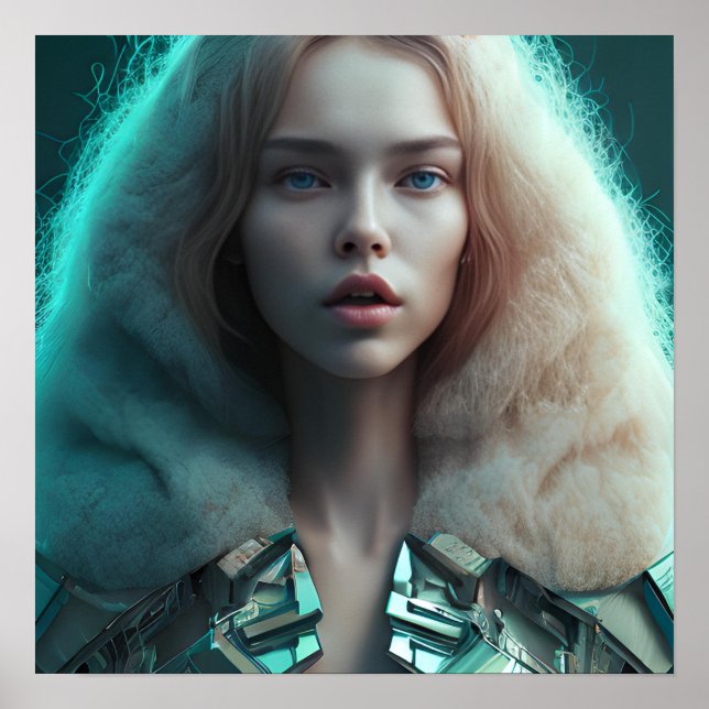 Cyber Oracle Poster (Framsidan)