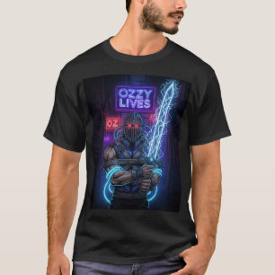Cyber-Ozzy: Ingen ro för de onda T Shirt