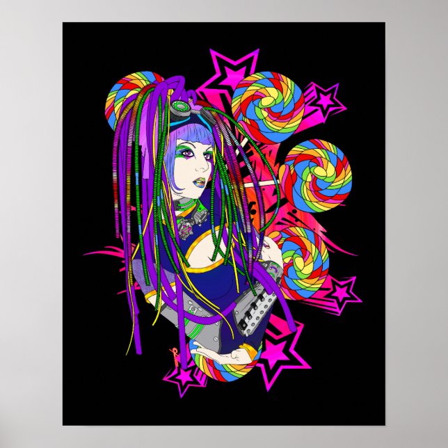 Cyber Pops Poster (Framsidan)