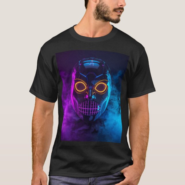 Cyber Pride Mask T Shirt (Framsida)