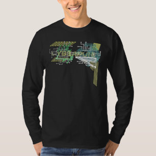 Cyber Punk Cyberpunk Trippy Acid Glitch Retro Futu T Shirt
