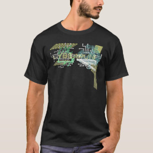 Cyber Punk Cyberpunk Trippy Acid Glitch Retro Futu T Shirt