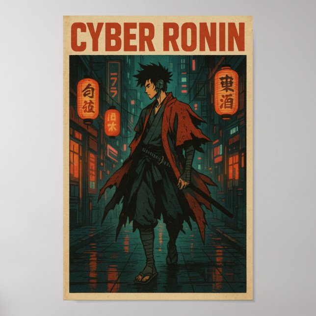 Cyber Ronin Poster (Framsidan)