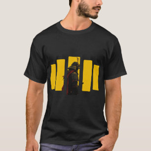 Cyber Samurai Japansk Krigare Bushido Konst T Shirt