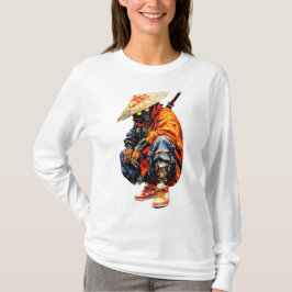 Cyber Samurai Palettkniv Orange T Shirt