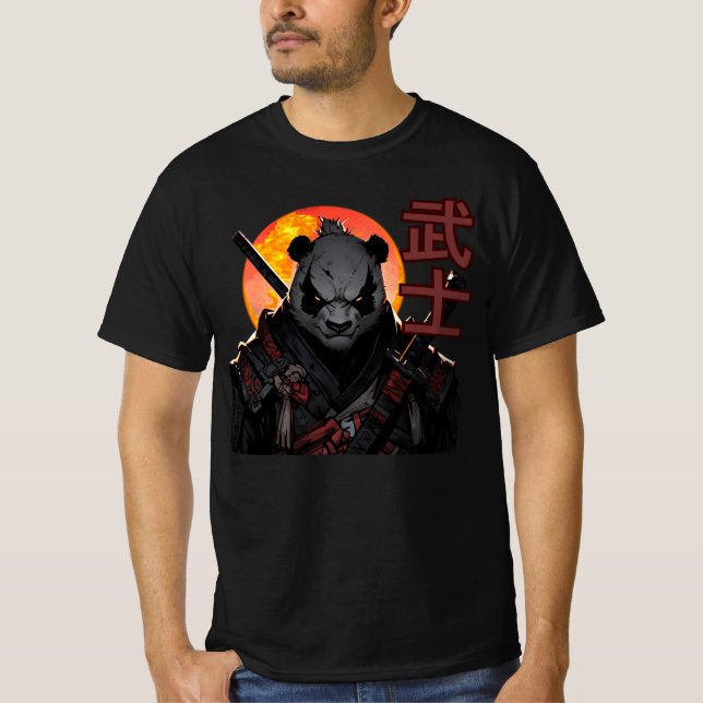 "Cyber ​ ​ Samurai" T Shirt (Framsida)