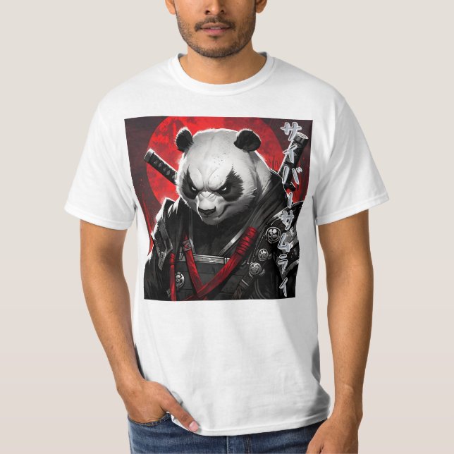 "Cyber ​ ​ Samurai" T Shirt (Framsida)