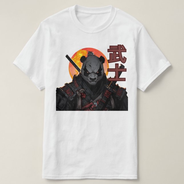 "Cyber ​ ​ Samurai" T Shirt (Design framsida)