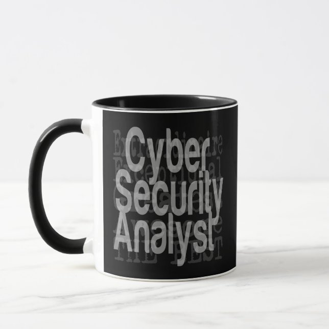 Cyber Security Analyst Extraordinaire Mugg (Vänster)