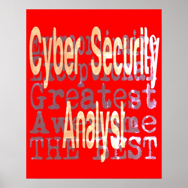 Cyber Security Analyst Extraordinaire Poster (Framsidan)