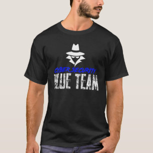 Cyber Security Blue Team Security och Protect Pr T Shirt
