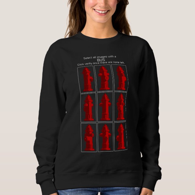 Cyber Security Computer Captcha är inte en Robot F T Shirt (Framsida)