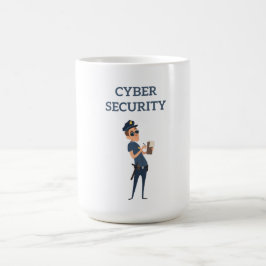 Cyber Security: Coola Cop on Patrol Kaffemugg