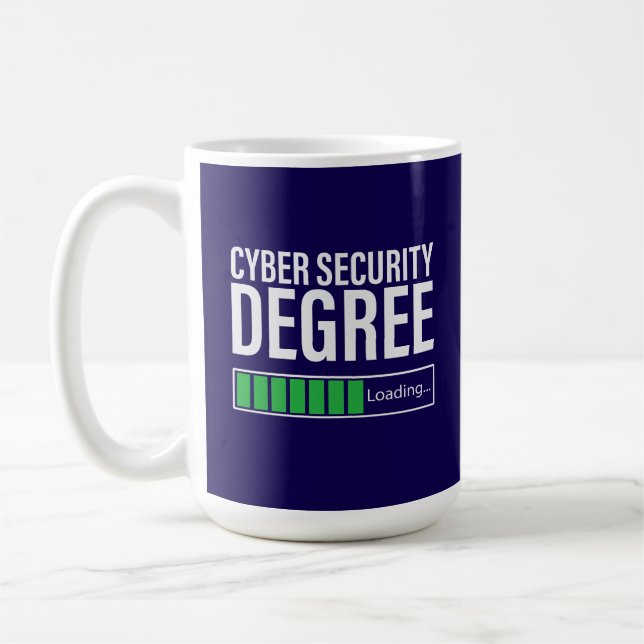 Cyber Security Degree Loading, specialist  Kaffemugg (Vänster)
