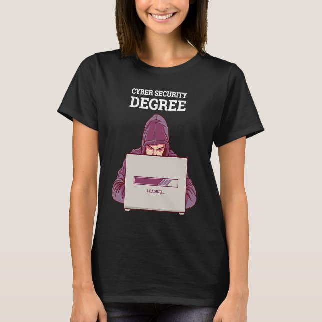 Cyber Security Expert I ingenjör för ethi T Shirt (Framsida)