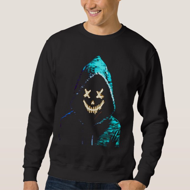 Cyber Security Expert Quote for White Hat Hacker Lång Ärmad Tröja (Framsida)