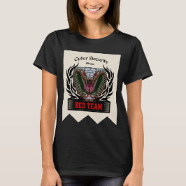Cyber Security Red Team Cobra Strejka T Shirt