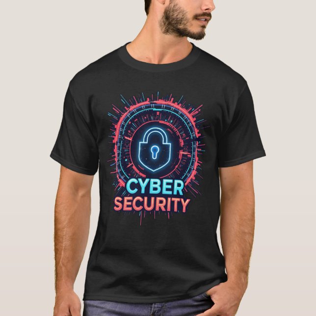Cyber Security Tech Manar Graphic T-Shirt (Framsida)