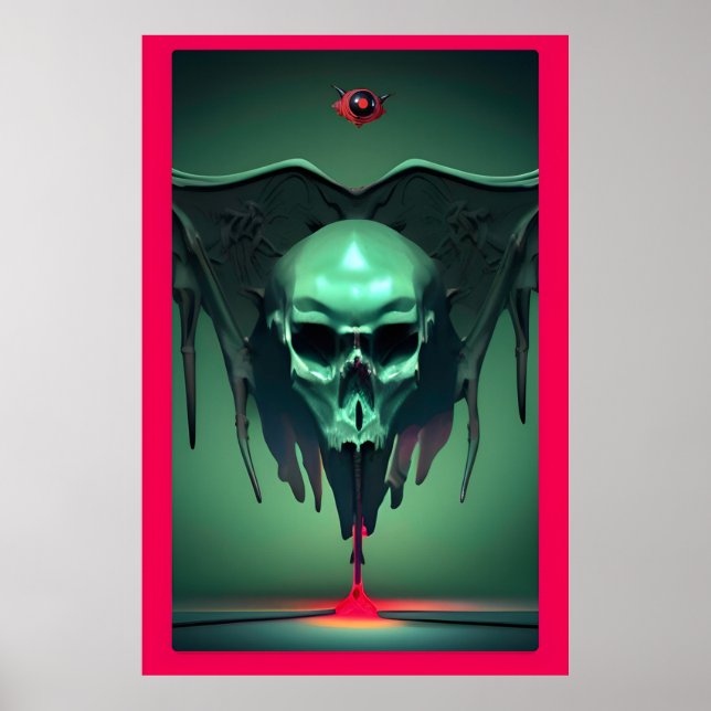Cyber-Sigil av Draculas nya kodare Poster (Framsidan)