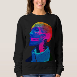 Cyber Skull - Futuristiska Anatomy Art T Shirt