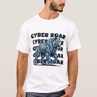 Cyber Tiger T Shirt