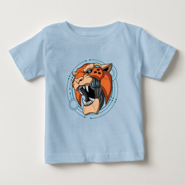 Cyber Tiger | T Shirt (Framsida)