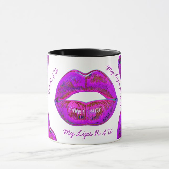 Cyber Venus Lips  - My Lips R 4 U. Multiplied.  Mugg (Center)
