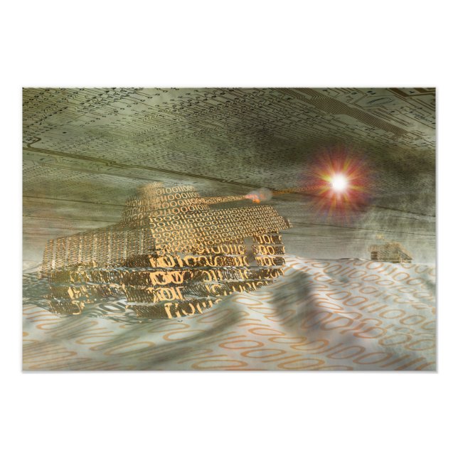 Cyber Warfare poster (Framsidan)