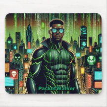Cyber Warrior Anpassningsbar Mousepad