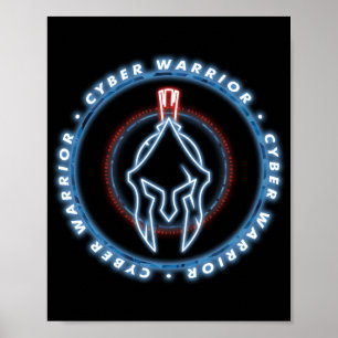 CYBER WARRIOR BADS SEKTION POSTER