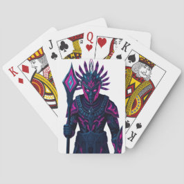 Cyber Warrior Poker-kort Casinokort