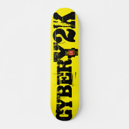 CYBER Y2K 7 3/4-tums Skateboard-däck Mini Skateboard Bräda 18,5 Cm