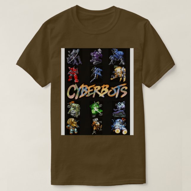Cyberbots T Shirt (Design framsida)