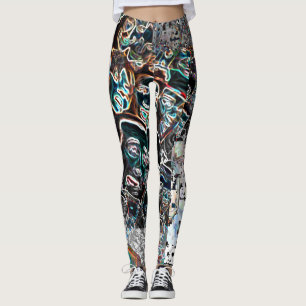Cyberdazze Anti-Face Recognition Leggings #3