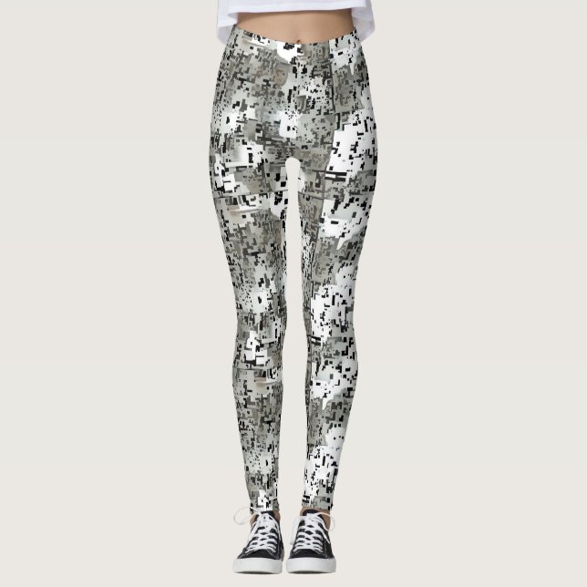 Cyberdazze Anti-Face Recognition Leggings #4 (Framsida)