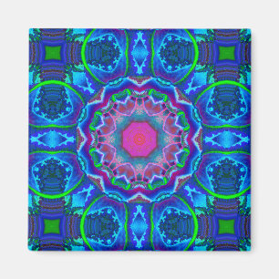 Cyberdelic Kaleidoscopemagneter Magnet