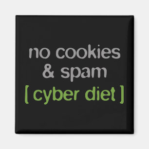 Cyberdiet - inga cookies och skräppost magnet
