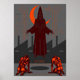 cyberdiktat illustration poster