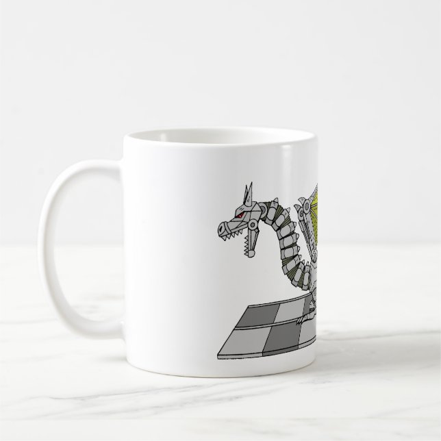 Cyberdragon Kaffemugg (Vänster)
